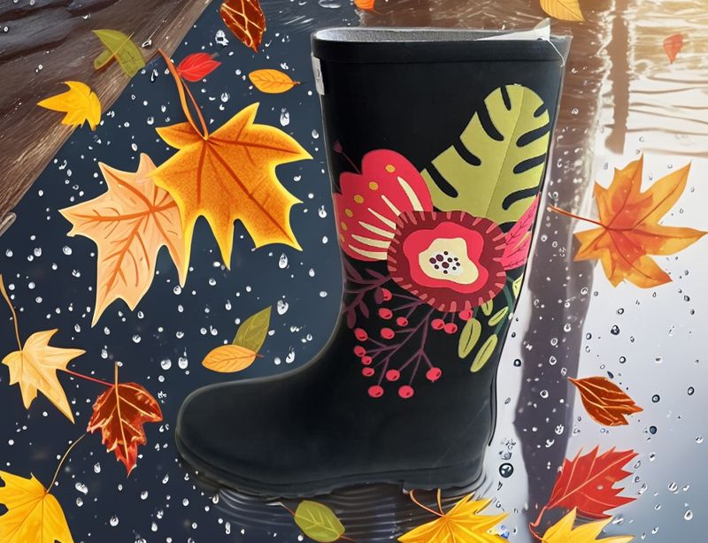 mid calf wellington boots