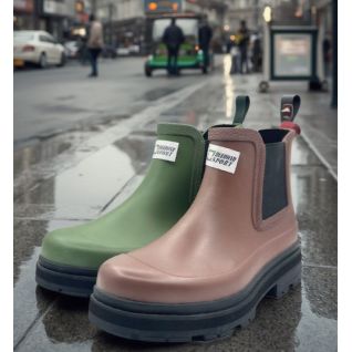 Wholesale cemented rubber Chelsea boots